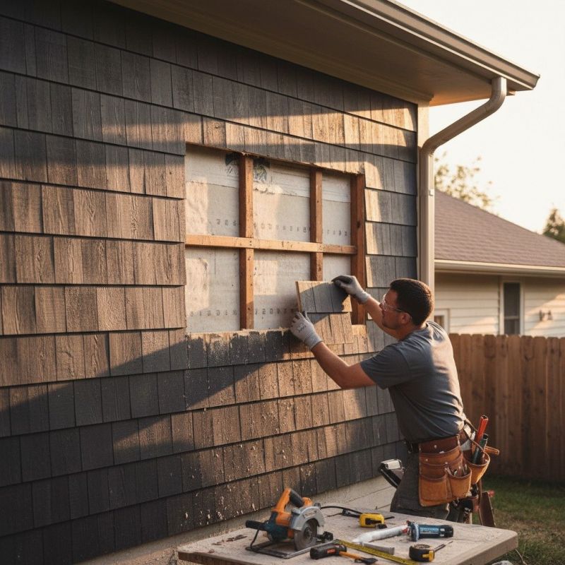 Home Siding Repair detail